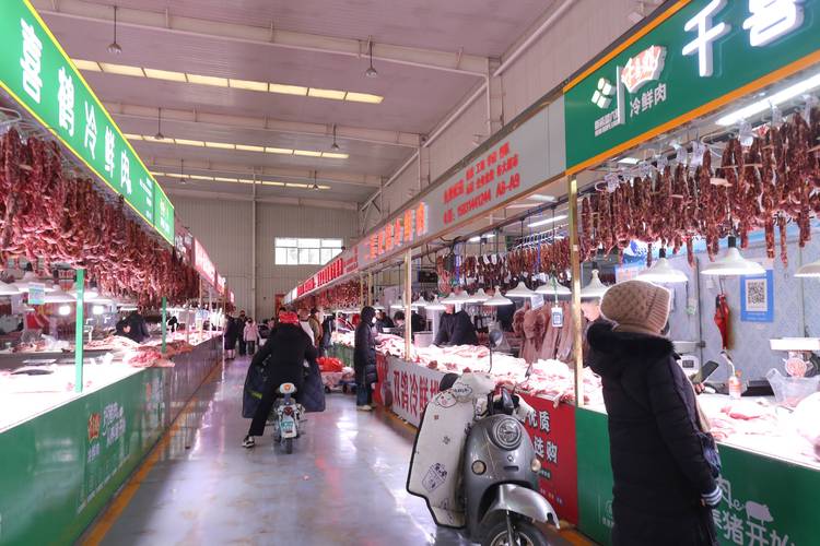 石家莊農副產品市場行業年貨購物節火熱開市 紀實鏡頭下的食品銷售盛宴